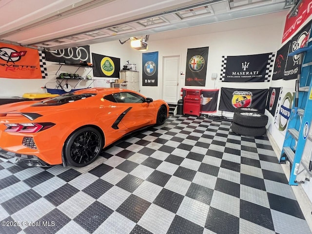 181 Fieldstone Dr, Niskayuna, NY 12304 - garage with a garage door opener