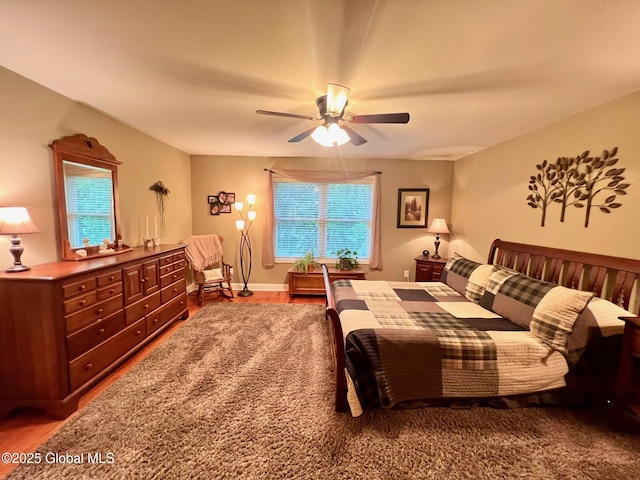 181 Fieldstone Dr, Niskayuna, NY 12304 - bedroom with ceiling fan
