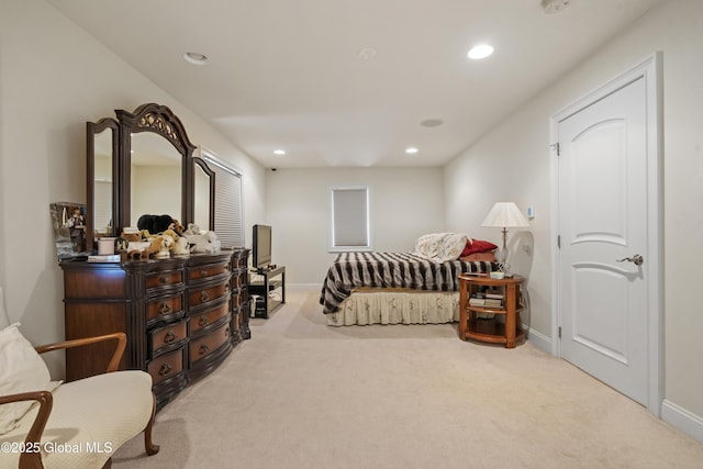 1310 Currybush Rd, Rotterdam, NY 12306 - carpeted bedroom with recessed lighting and baseboards