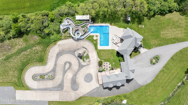 1310 Currybush Rd, Rotterdam, NY 12306 - aerial view of property's location with a pool