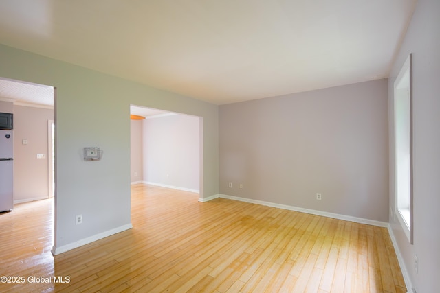 78 Dewitt Ave, Schenectady, NY 12304 - unfurnished room featuring light wood-type flooring and baseboards