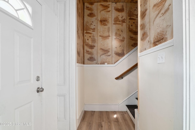 21 Kimball St, Amsterdam, NY 12010 - detailed view of wood finished floors and baseboards