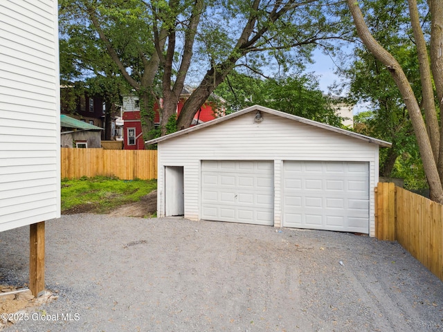 21 Kimball St, Amsterdam, NY 12010 - view of detached garage