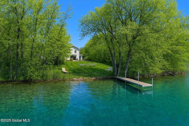 2085 Weast Rd, Princetown, NY 12137 - dock area featuring a water view