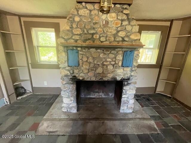 854 Millers Corners Rd, Florida, NY 12053 - detailed view of a fireplace and baseboards