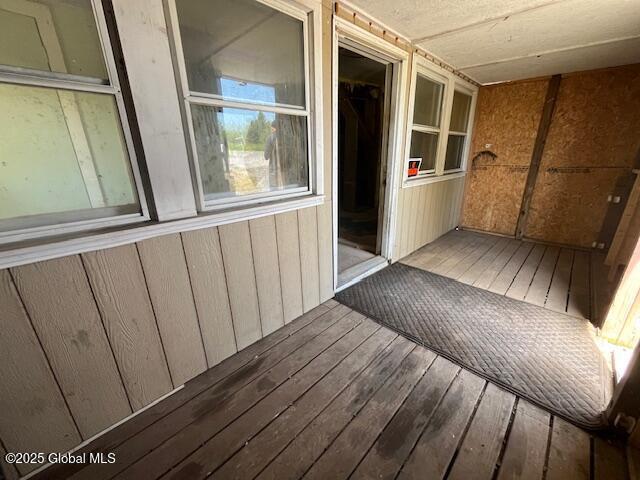 854 Millers Corners Rd, Florida, NY 12053 - view of wooden terrace