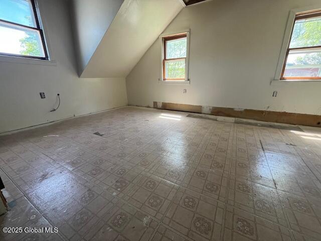 854 Millers Corners Rd, Florida, NY 12053 - additional living space featuring healthy amount of natural light and lofted ceiling