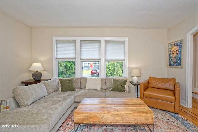 5 Kakely St, Albany, NY 12208 - living area featuring healthy amount of natural light and wood finished floors