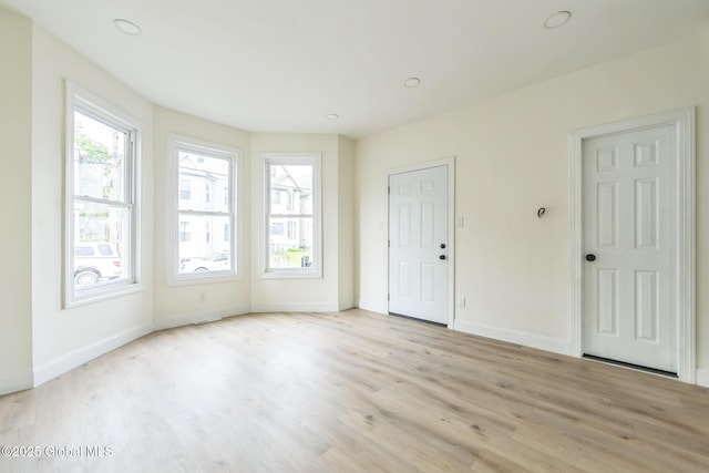 747 Eastern Ave, Schenectady, NY 12308 - unfurnished room featuring light wood finished floors and baseboards