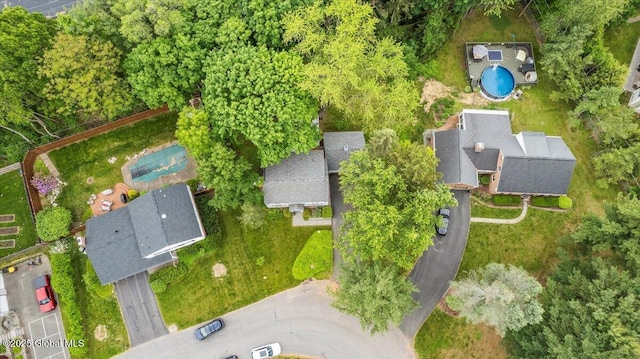 42 Pheasant Ridge Dr, Colonie, NY 12211 - bird's eye view of a pool area