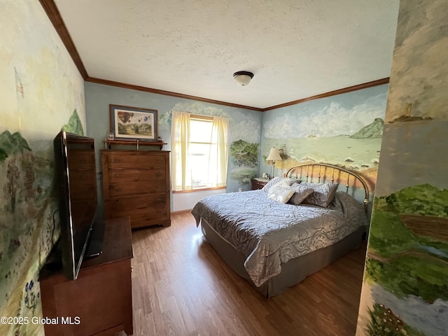667-669 Ash Grove Rd, White Creek, NY 12816 - bedroom featuring wood finished floors and ornamental molding