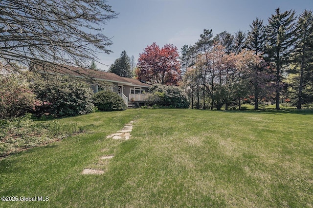 7 Western Ave, Charlton, NY 12019 - view of green lawn