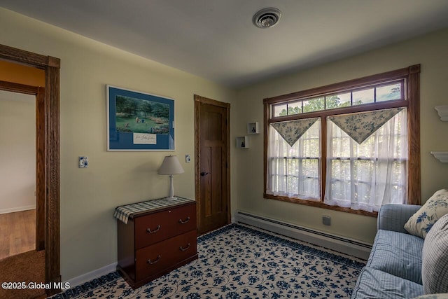 7 Western Ave, Charlton, NY 12019 - foyer with baseboard heating and baseboards