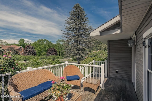 7 Western Ave, Charlton, NY 12019 - view of deck
