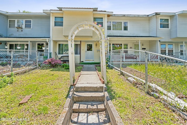 27 Columbia St, Hudson, NY 12534 - view of townhome / multi-family property
