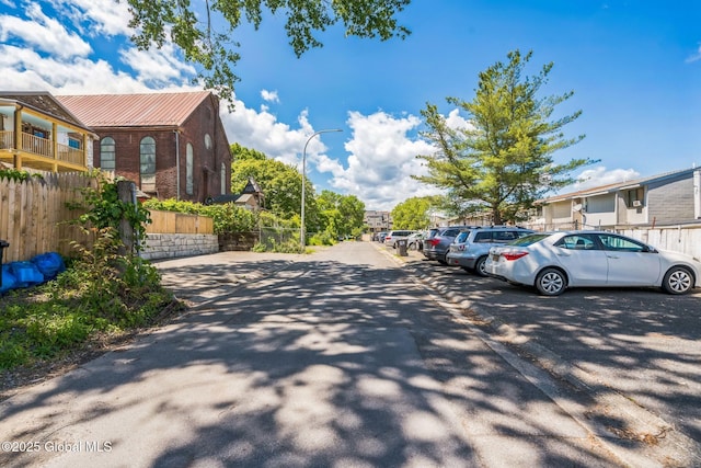 27 Columbia St, Hudson, NY 12534 - view of asphalt road featuring street lights and curbs