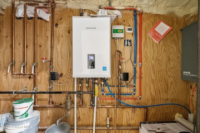 658 Saratoga Rd, Glenville, NY 12302 - utility room featuring water heater