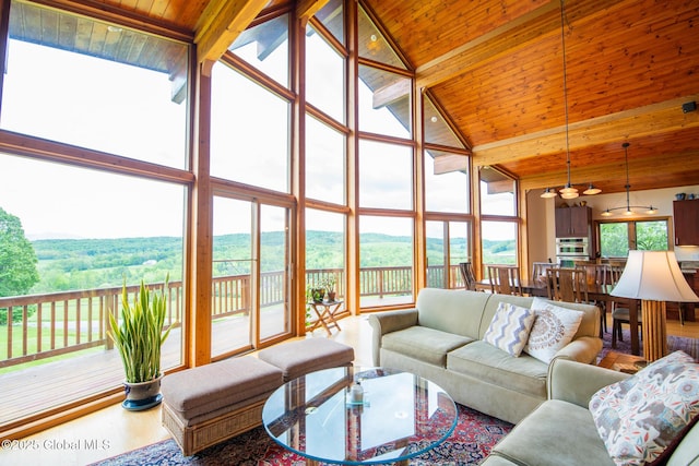 47 County Route 28, Hebron, NY 12832 - sunroom with a mountain view