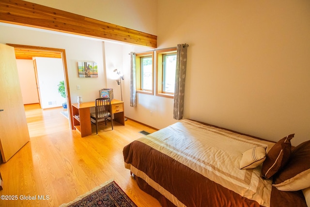 47 County Route 28, Hebron, NY 12832 - bedroom with multiple windows and light wood finished floors