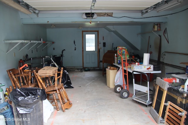 58 Fisler Ave, Colonie, NY 12304 - garage featuring a garage door opener