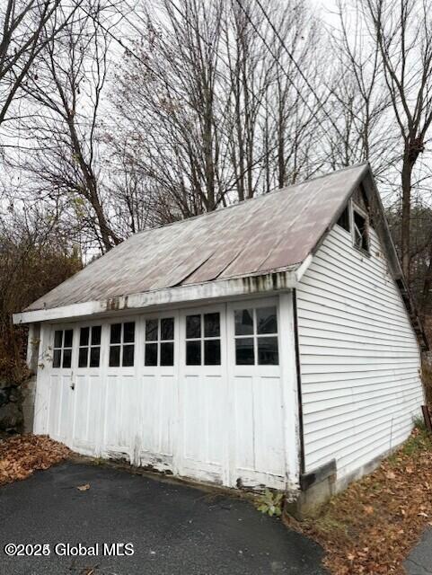 3810 Main St, Warrensburg, NY 12885 - view of garage