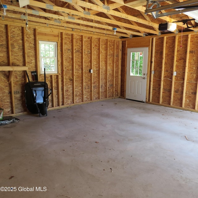 60 Bridge St, Broadalbin, NY 12025 - garage with a garage door opener