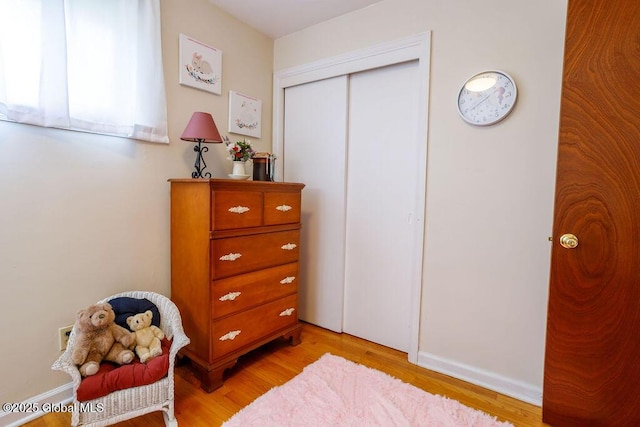 209 Whitehall Rd, Albany, NY 12209 - bedroom featuring light wood-style floors and a closet
