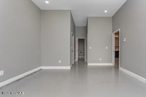 138 Lydon Ln, New Baltimore, NY 12087 - spare room with concrete floors, baseboards, and recessed lighting