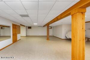 138 Lydon Ln, New Baltimore, NY 12087 - finished basement with a drop ceiling
