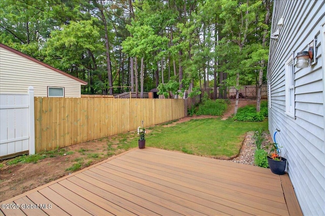 60 Tallow Wood Dr, Clifton Park, NY 12065 - deck with view of scattered trees