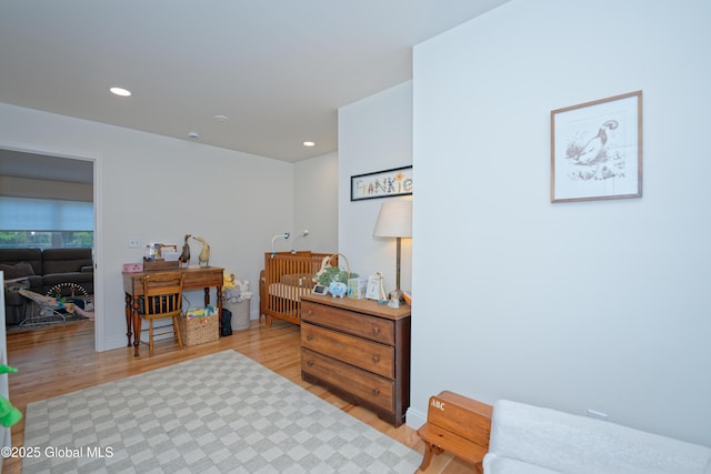 17 Ringwald Rd, Coeymans, NY 12046 - bedroom featuring light wood-style flooring and recessed lighting