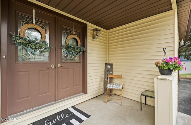 7 Hawthorn Cir, Albany, NY 12203 - view of exterior entry with covered porch