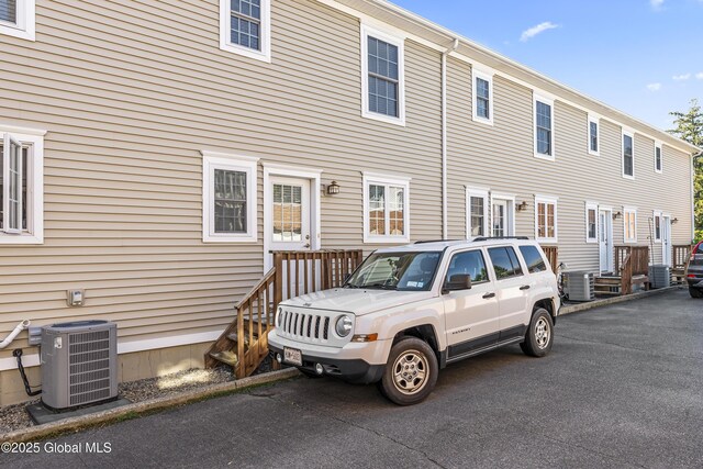 1112 Western Ave Unit 3, Albany, NY 12203 - rear view of house with cooling unit