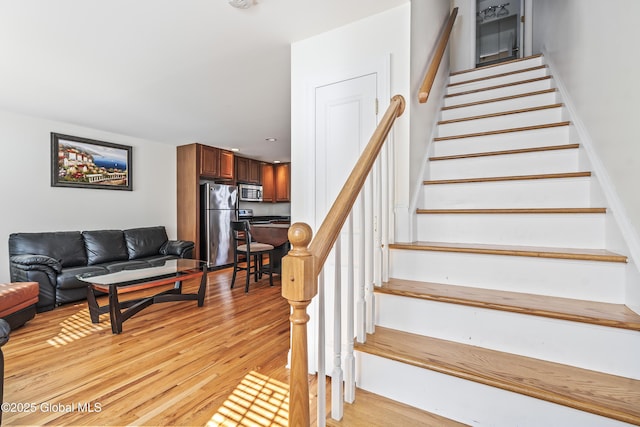 1112 Western Ave Unit 3, Albany, NY 12203 - stairs with wood finished floors