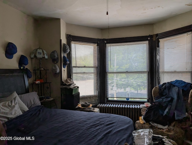 6 123rd St, Troy, NY 12182 - bedroom with radiator heating unit and multiple windows