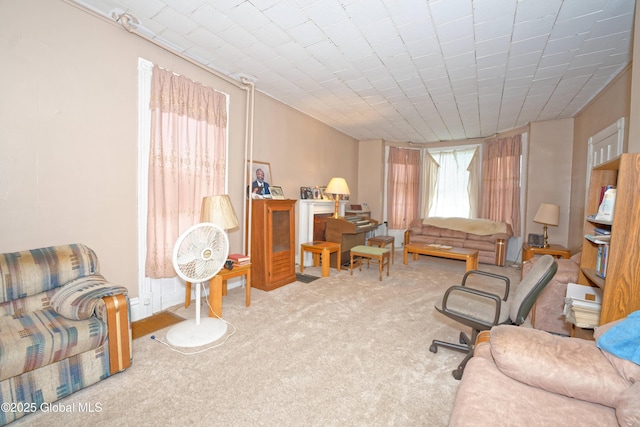 6 123rd St, Troy, NY 12182 - view of carpeted home office