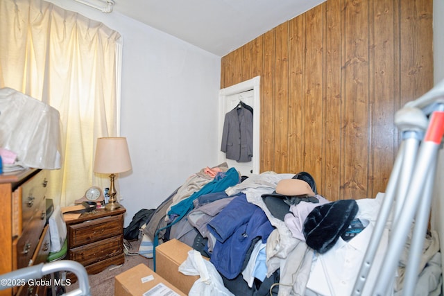 6 123rd St, Troy, NY 12182 - bedroom featuring wooden walls