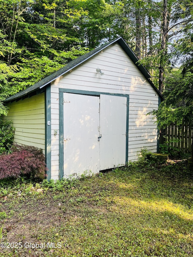 847 Lake Ave, Lake Luzerne, NY 12846 - view of shed