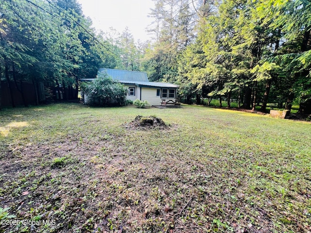 847 Lake Ave, Lake Luzerne, NY 12846 - view of green lawn
