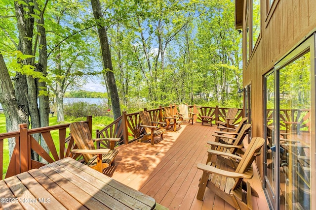 2555 County Highway 22, Exeter, NY 13315 - deck with a water view
