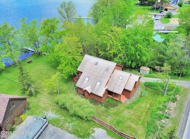 2555 County Highway 22, Exeter, NY 13315 - view from above of property with a large body of water