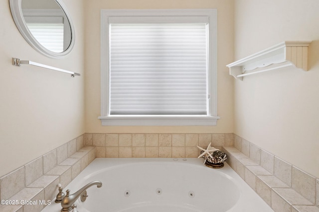 6 Rose Ct, Malta, NY 12019 - bathroom with a jetted tub