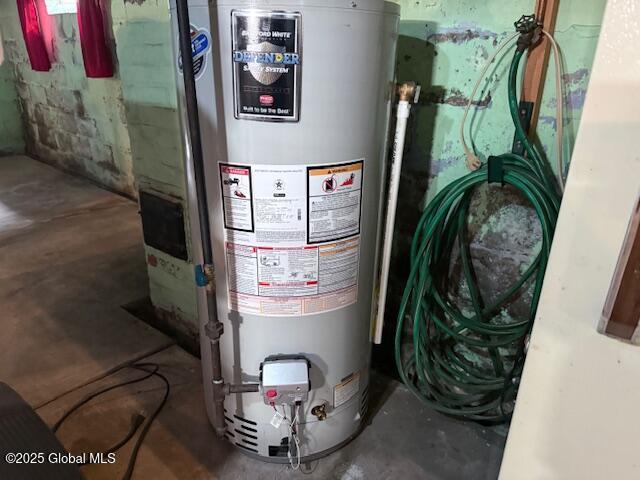 12 Birch Ave, Colonie, NY 12205 - utility room with water heater