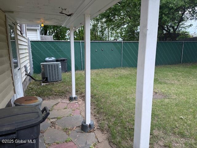 12 Birch Ave, Colonie, NY 12205 - view of fenced backyard