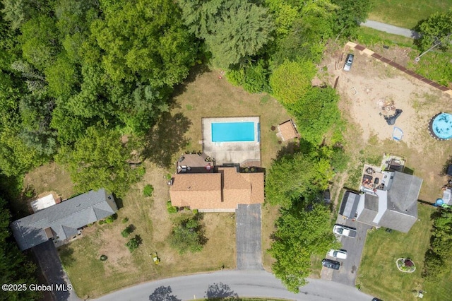 15 Iris Ave, Moreau, NY 12803 - bird's eye view of a pool