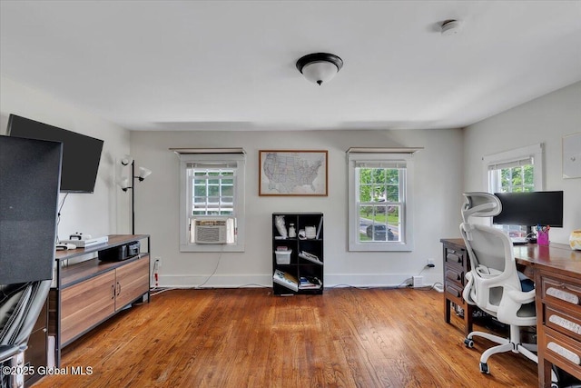 212 County Route 70, Stillwater, NY 12170 - office space featuring wood finished floors and cooling unit