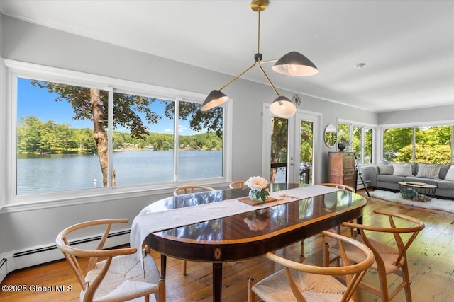162 Methodist Farm Rd, Sand Lake, NY 12018 - sunroom with french doors and a water view