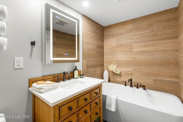 162 Methodist Farm Rd, Sand Lake, NY 12018 - bathroom with vanity and a bath