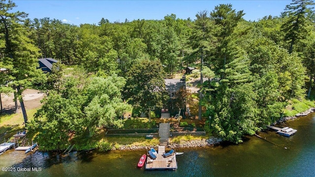 162 Methodist Farm Rd, Sand Lake, NY 12018 - aerial view of a large body of water and a forest