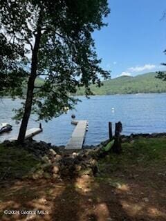 17 Oak Cir, Day, NY 12835 - dock area with a water view